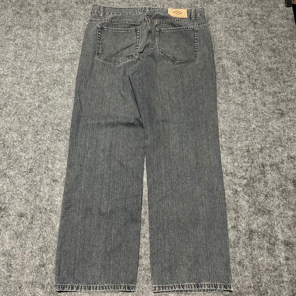 Joseph Abboud‎ Jeans Inc Faded Black Straight Leg Denim Pants 36x32